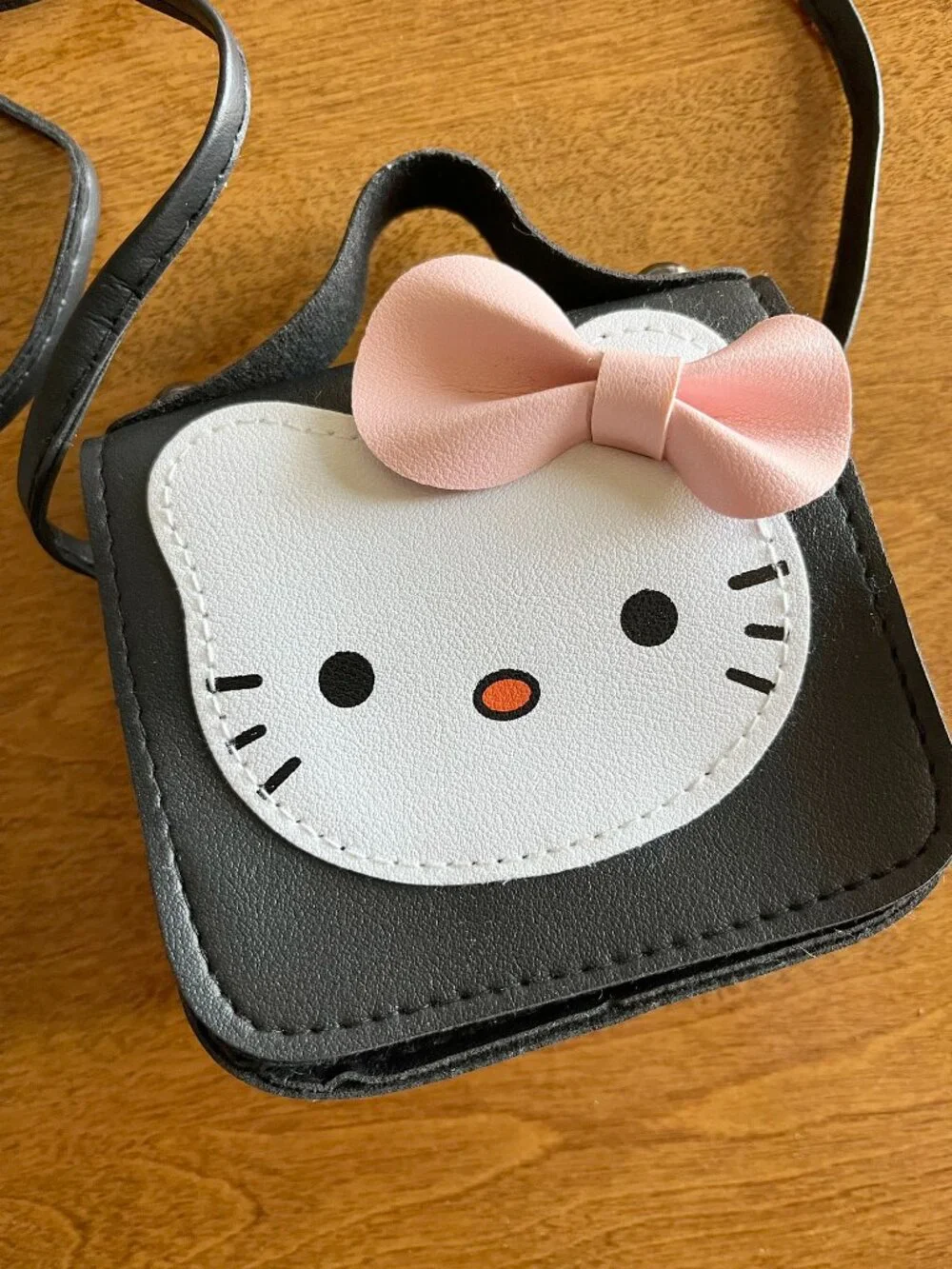 Hello Kitty black mini purse NWOT